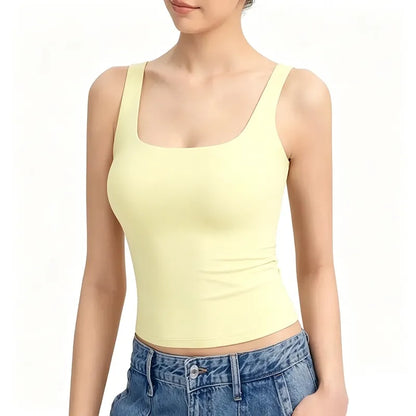 Women's Square-Neck Spaghetti Strap Tank Top