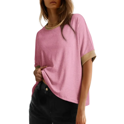 🔥Women'S Tops For Women 2026 Loose Oversized Basic Tee Comfortable Soft Fabric Flattering Fit