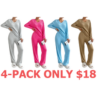 4-Pack (Grey,Hot Pink,Light Wash,Khaki )