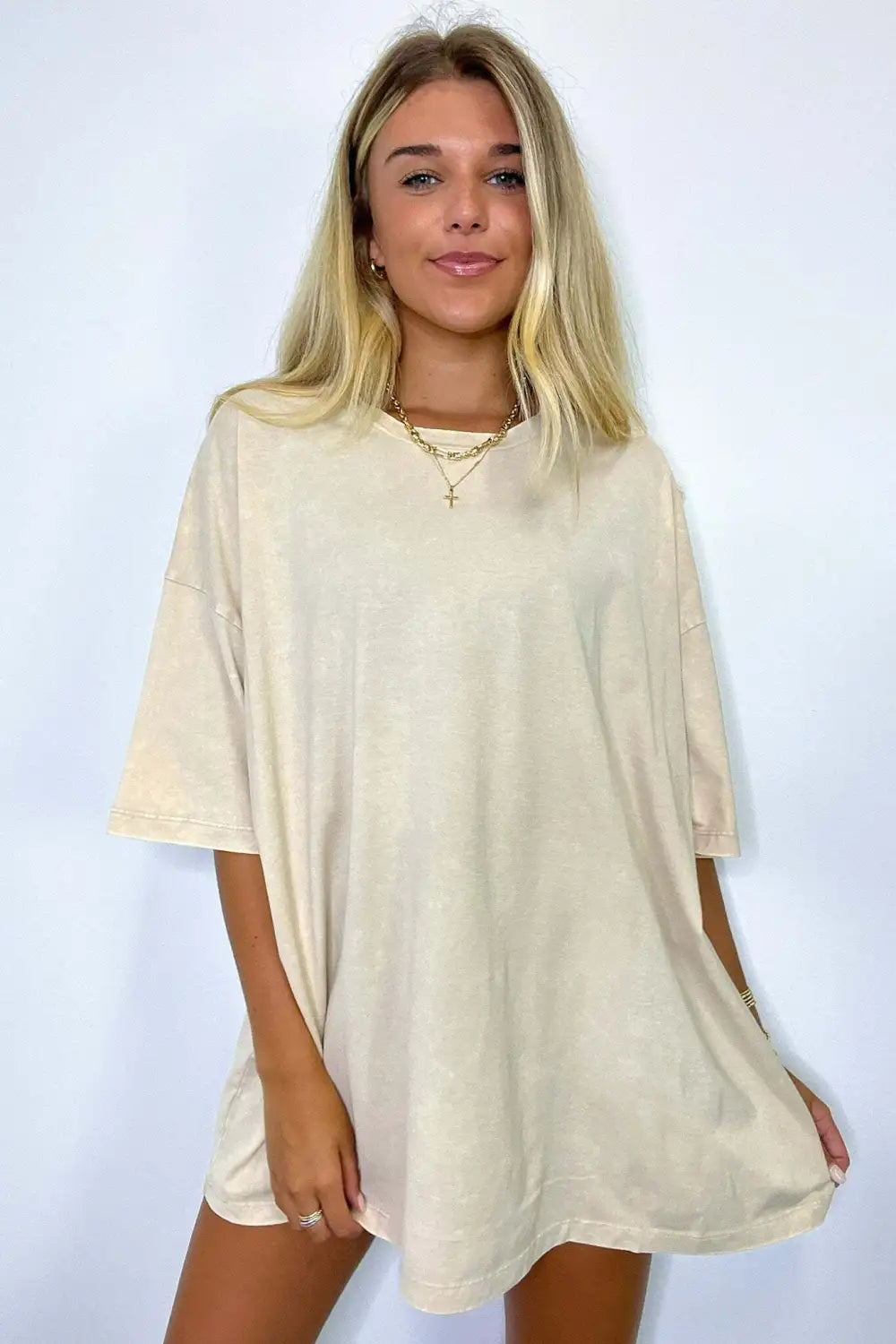 Weekend Awaits Mineral Wash Oversized Top - BACK IN STOCK