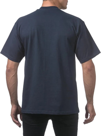 🔥Men's Heavyweight Cotton Short Sleeve Crew Neck T-Shirt