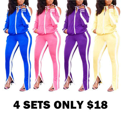 2 Piece Outfit Long Pant Set