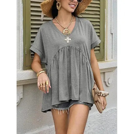 Women‘s Summer Peplum Tops
