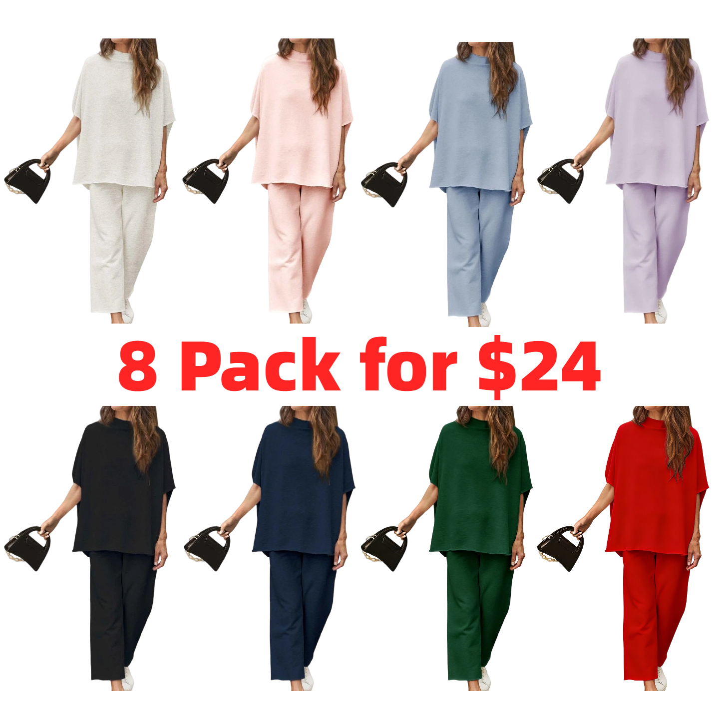 Women's 2 Piece Outfits Lounge Set