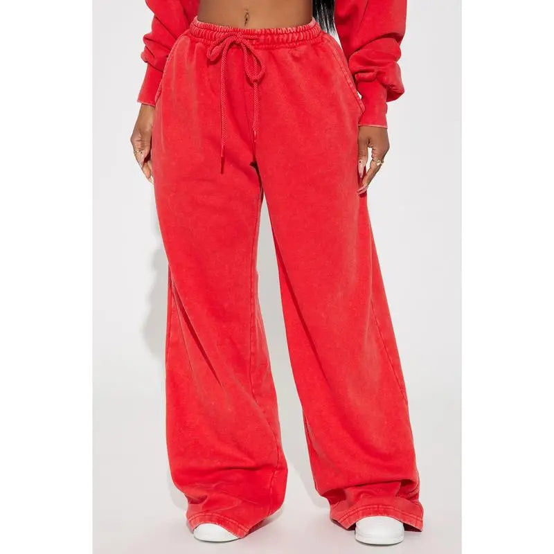 Rested Lounge Wide Leg Jogger