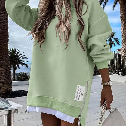 2025 Women's 8-Piece Long-Sleeve Pullover Sweatshirt Set