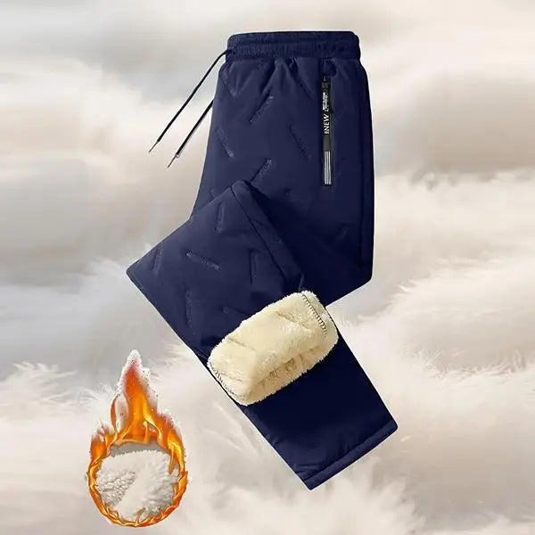 Men’s Thermal Fleece-Lined Winter Pants – Warm, Functional & Stylish Outdoor Trousers