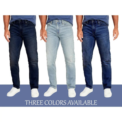 Men's 6-Pack Flex Stretch Slim Straight Jeans