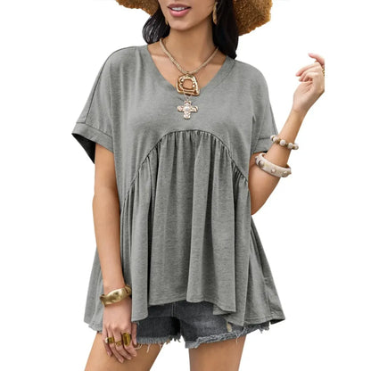 Women‘s Summer Peplum Tops