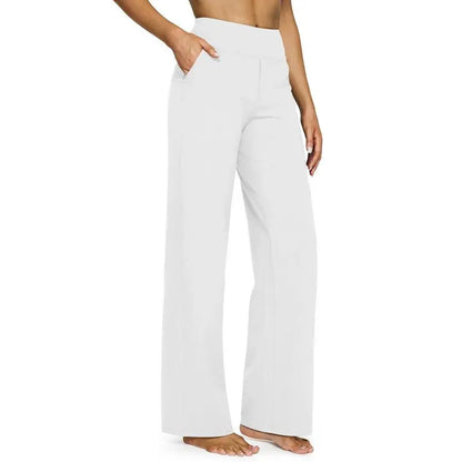 🔥8- PACK Women Loose High-Waist Business Casual Pants