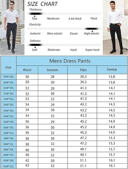 Men's Stretch Dress Pants