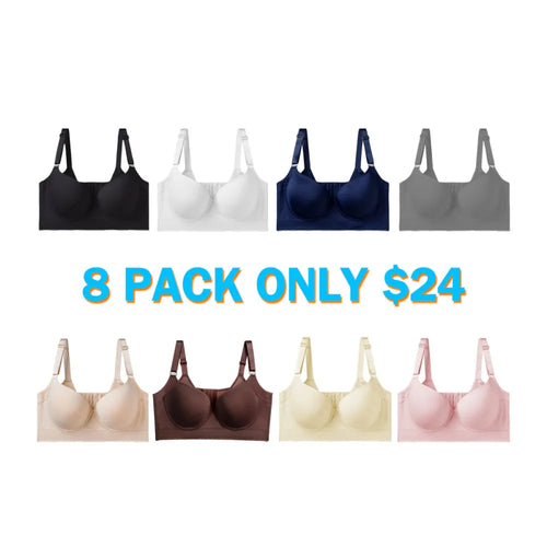 Plus size girls' bra, comfortable, slimming and anti-sagging