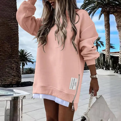2025 Women's 8-Piece Long-Sleeve Pullover Sweatshirt Set