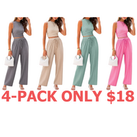 4-Pack (Grey,Apricot,Fruit Green,Pink)