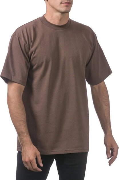 🔥Men's Heavyweight Cotton Short Sleeve Crew Neck T-Shirt