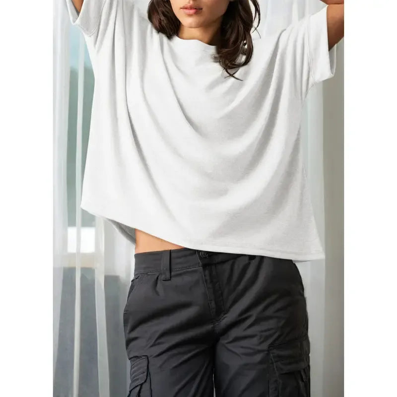 Women's Basic Tee Comfortable Soft Fit