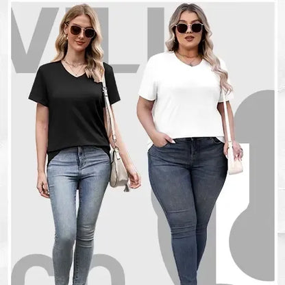 V Neck T Shirts for Women