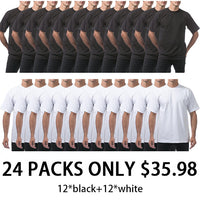 24-Pack $35.98 (12*black+12*white)