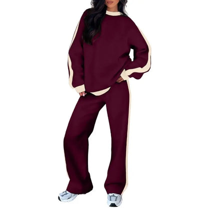 Women's 2 Piece Outfit Fleece Sweatsuit