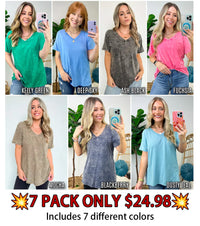 💥7 PACK ONLY $24.98( Color as Picture Show )