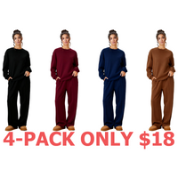 4-Pack (Black,Burgundy,Navy,Brown)
