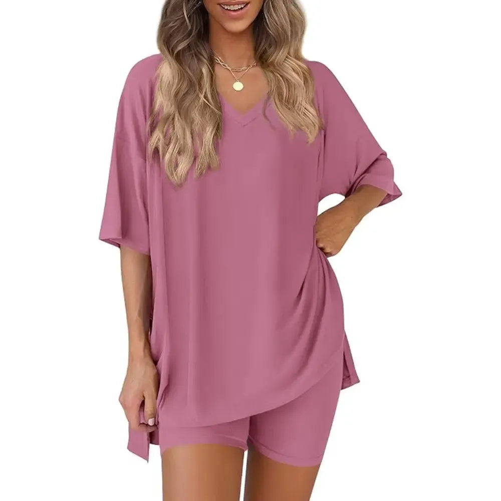 Women'S Summer Casual Loose Two-Piece Set