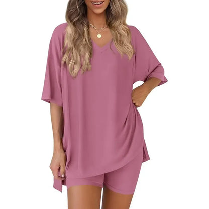 Women'S Summer Casual Loose Two-Piece Set