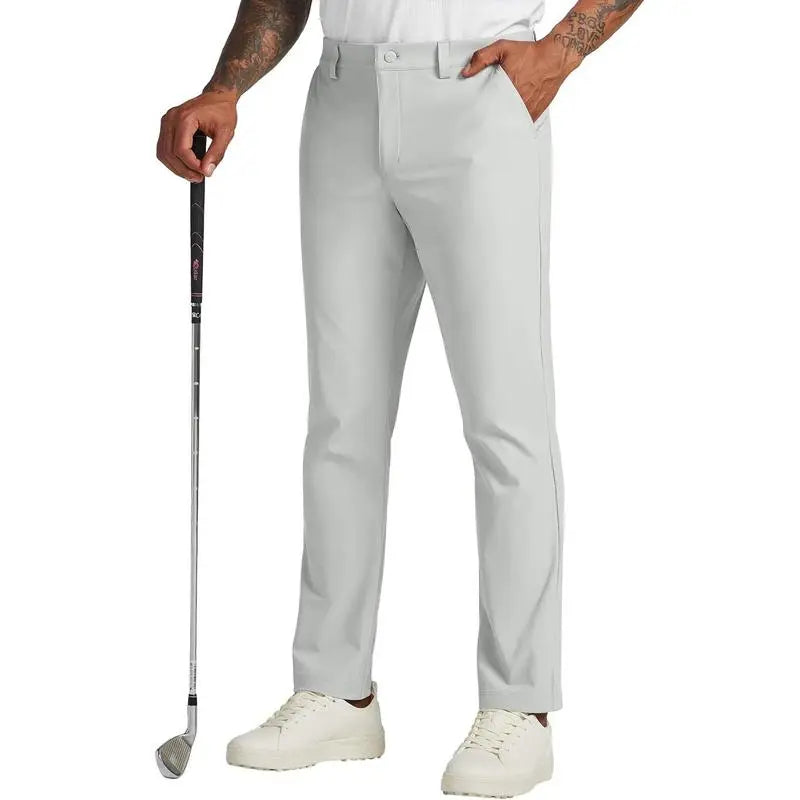 Men's Golf Stretch Straight Leg Pants