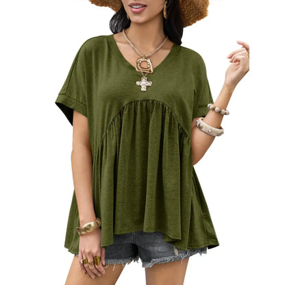 Women‘s Summer Peplum Tops