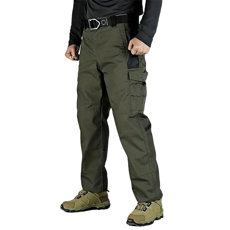 Men's Solid Color Tactical Work Pants