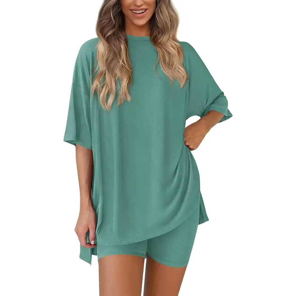 Women'S Summer Casual Loose Two-Piece Set