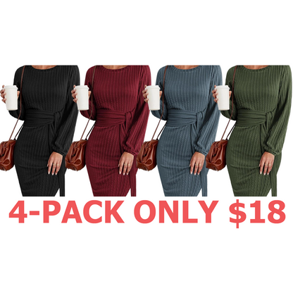 Women's Elegant Knit Dress