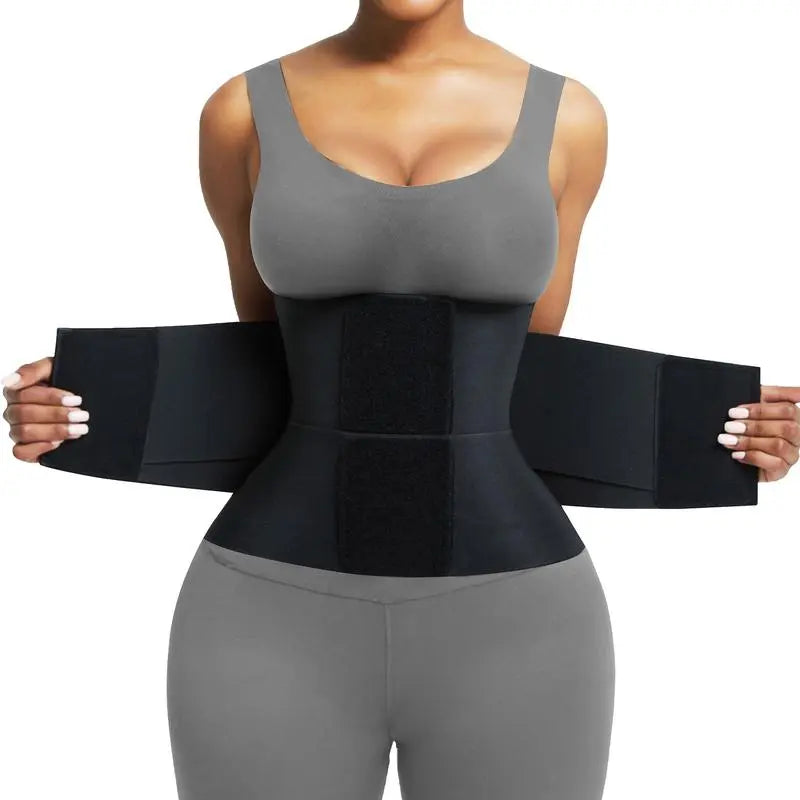 Belt Waist Cincher Ab Belt Tummy Control Body Shaper with Triple Wrap Women Comfortable Fabrics Adjustable Lady Festival Lady Comfort Fabrics
