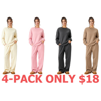 4-Pack (Cream,Baby Pink,Dark Blue,Taupe)